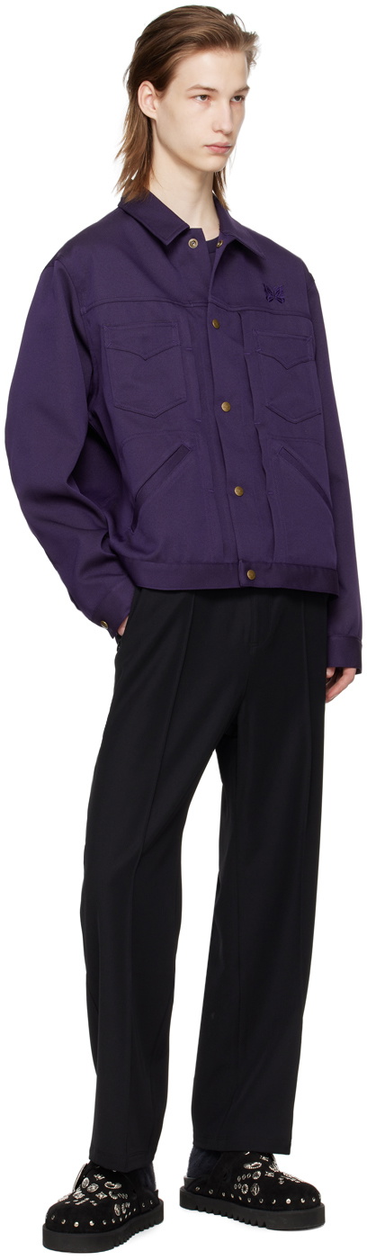 NEEDLES Purple Penny Jacket Needles