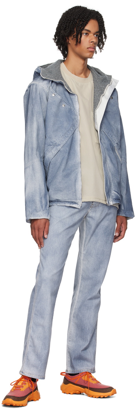 RANRA Indigo Mokollur Jeans RANRA