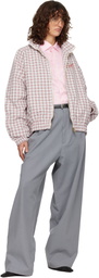 WILLY CHAVARRIA White & Red Ruff Rider Track Jacket