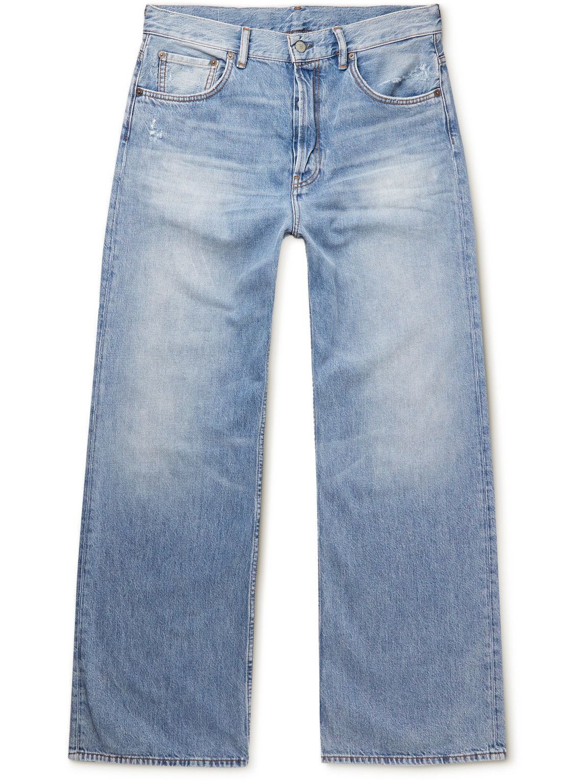 Acne Studios - Flared Distressed Jeans - Blue Acne Studios