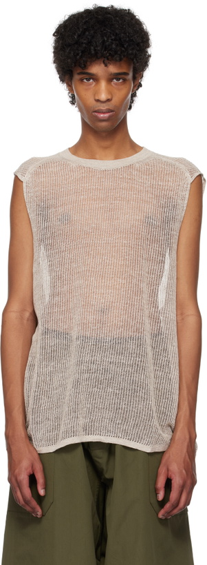 Photo: Jan-Jan Van Essche Beige #62 Tank Top