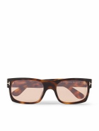 TOM FORD - Juan Square-Frame Tortoiseshell Acetate Sunglasses