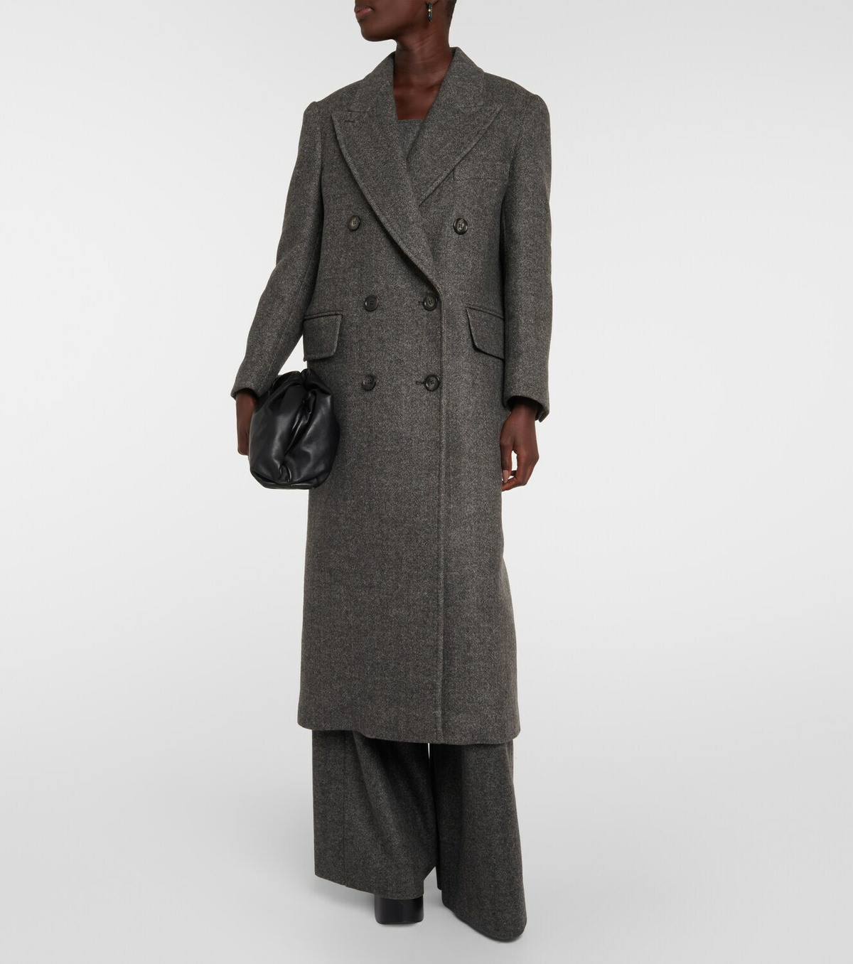 Max Mara Eccesso double-breasted virgin wool coat Max Mara