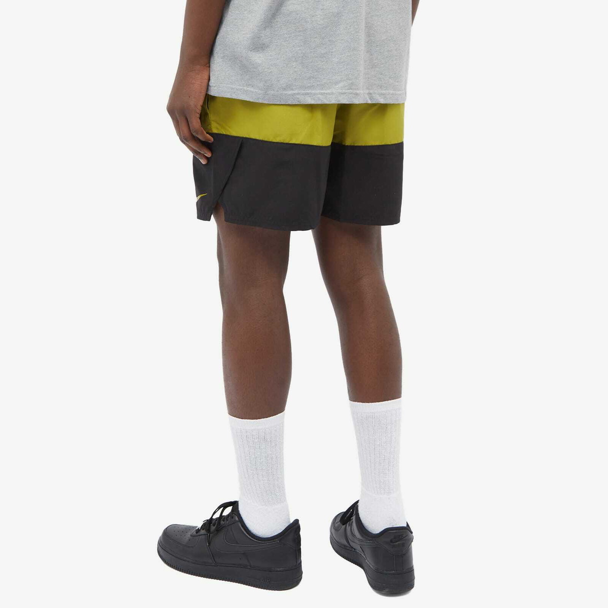 Nike Swim Men's Split 5" Volley Short in Moss