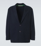 God's True Cashmere Cashmere blazer with amethyst