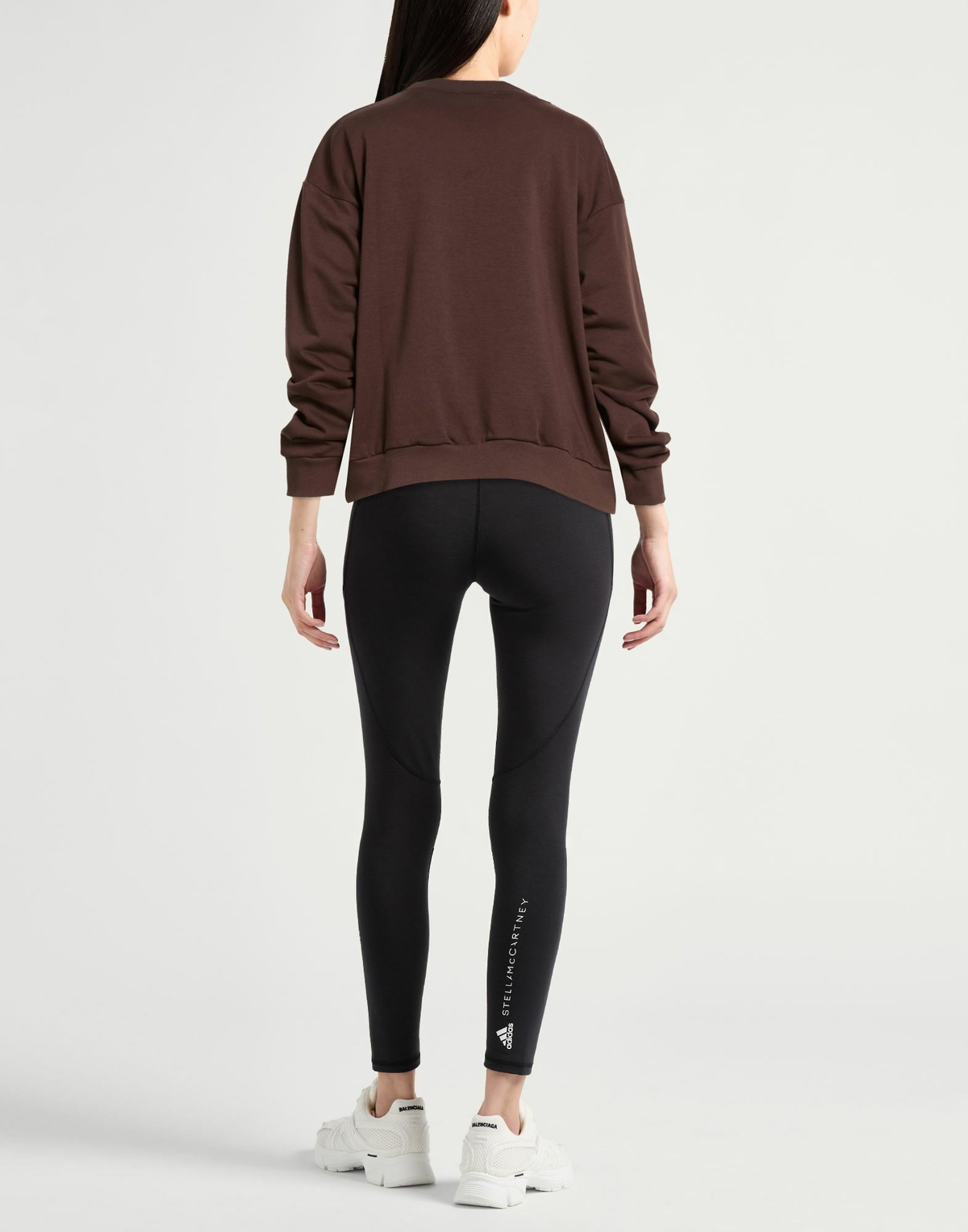 Shoe Womens Sweatshirt in Brown
