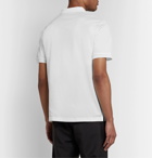 Bottega Veneta - Cotton-Piqué Polo Shirt - White