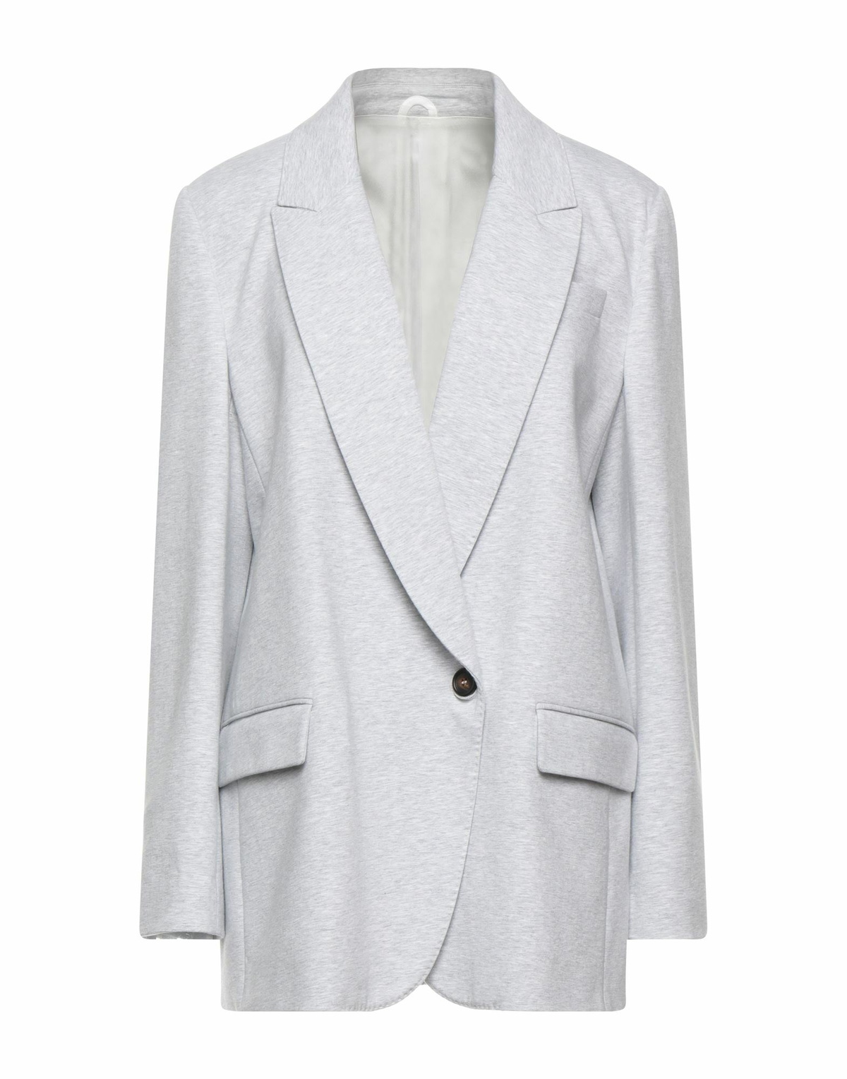 Brunello Cucinelli Womens Blazer Light in Grey