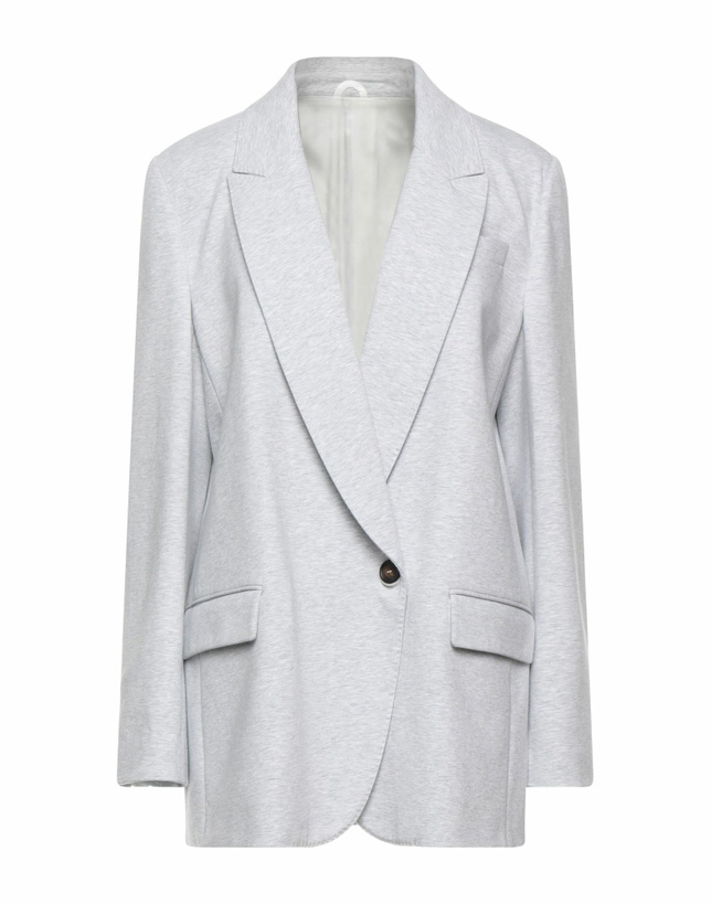 Photo: Brunello Cucinelli Womens Blazer Light in Grey