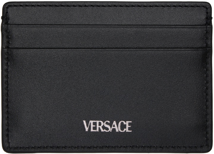 Photo: Versace Black Barocco Card Holder