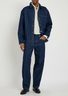 Agolde Denim Overshirt Dark Blue