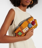 Staud Couch beaded clutch
