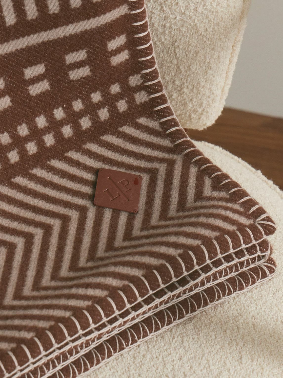Loro Piana - Atacama Virgin Wool and Cashmere-Blend Jacquard Blanket