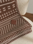 Loro Piana - Atacama Virgin Wool and Cashmere-Blend Jacquard Blanket