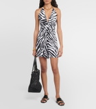 Alexandra Miro Irena zebra-print jumpsuit
