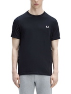Fred Perry T-shirt With Logo Embroidery