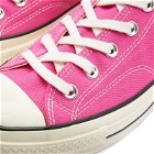 Converse Men's Chuck 70 Hi-Top Fall Tone Sneakers in Lucky Pink/Egret/Black