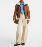 Proenza Schouler Arlo shearling-lined leather jacket