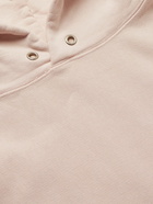 ATON - Cotton-Jersey Hoodie - Pink