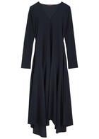 High Maybe Appliquéd Stretch-jersey Midi Dress Admiral