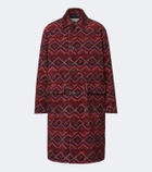 Dries Van Noten Printed cotton corduroy coat