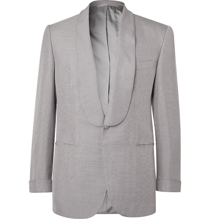 Photo: Brioni - Silk Tuxedo Jacket - Gray
