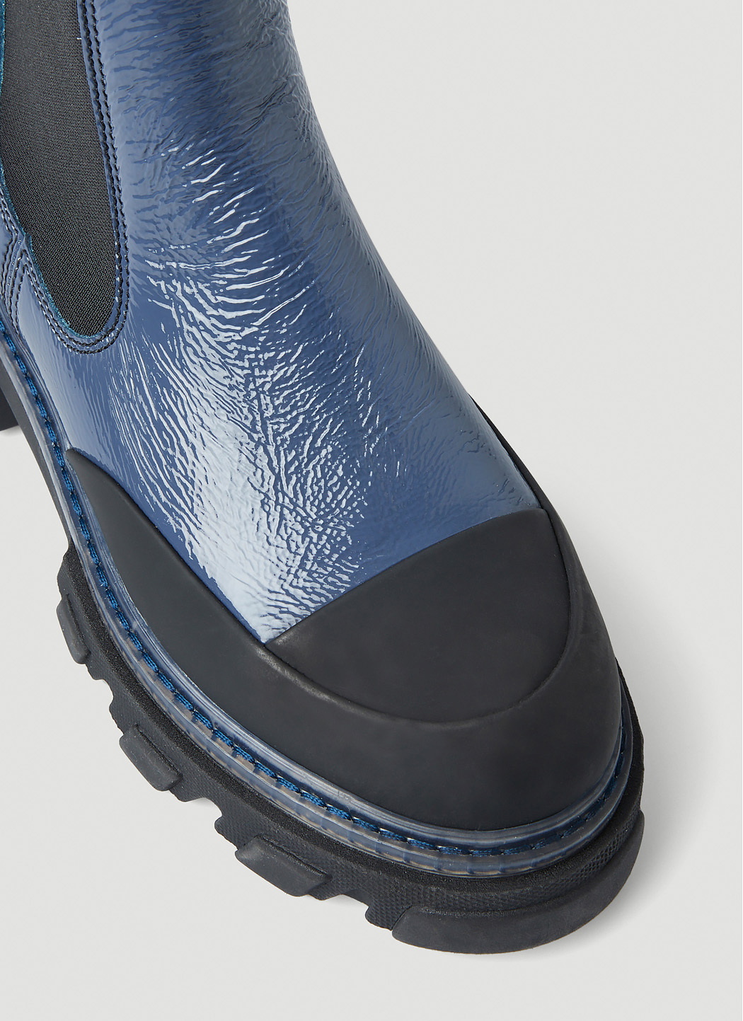 GANNI Mid Calf Chelsea Boots