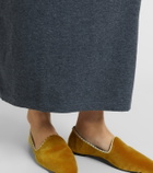 Extreme Cashmere N°321 Kris cotton and cashmere maxi dress