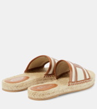 Tod's Leather-trimmed sandals