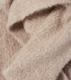 The Row Luthgard cashmere, alpaca wool, and silk scarf