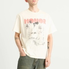 Honor the Gift Men's Block Party T-Shirt in Bone