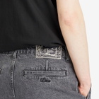 Dime Men's Pleated Denim Shorts in Faded Black