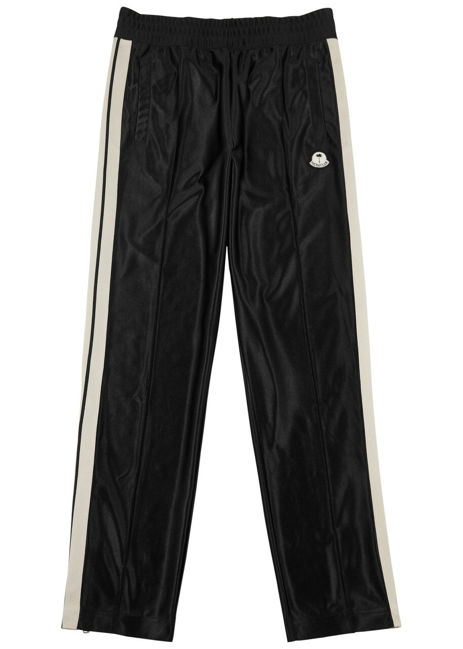 Moncler Genius 8 Moncler Palm Angels Satin-jersey Track Pants Black