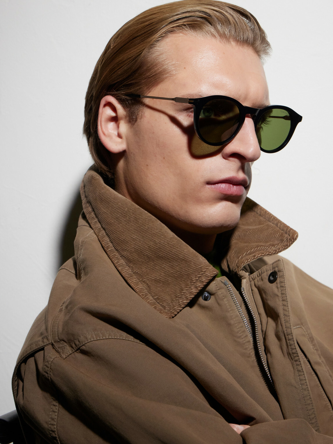 TOM FORD - Round-Frame Tortoiseshell Acetate Sunglasses - Black