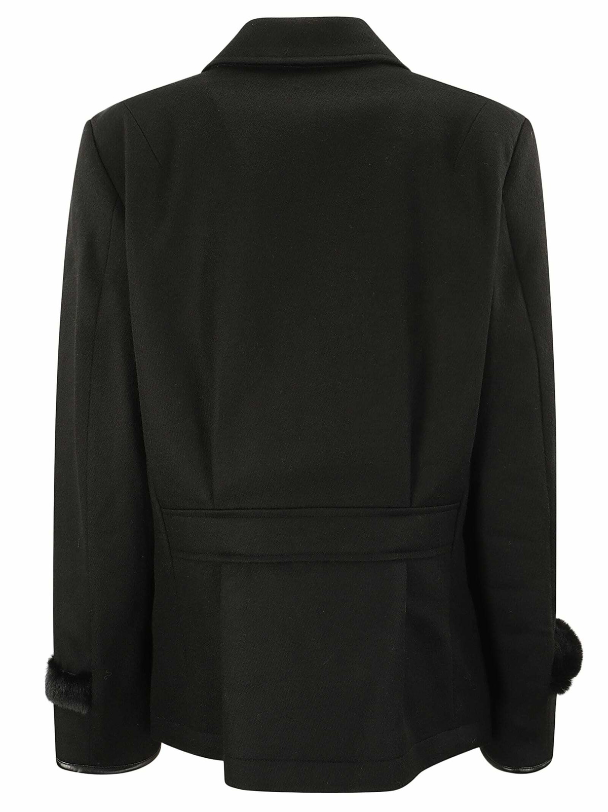 Random Identities Men Peacoat Woven