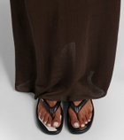 Tod's Leather thong sandals