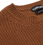 TOM FORD - Ribbed Cashmere Sweater - Red