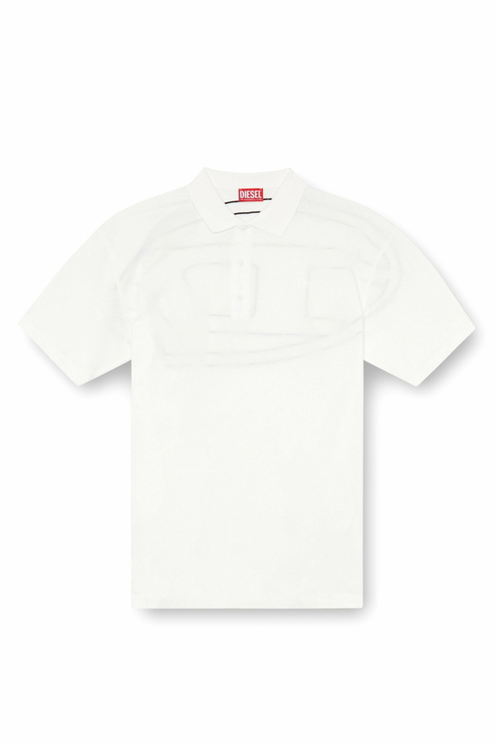 Photo: Diesel Polo shirt with maxi oval D embroidery - Polos Mens in Multicolor