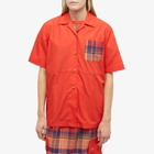 W'menswear Women's Unisex Rec Shirt in Red