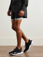 Nike Running - Stride 2-in-1 Nylon-Ripstop and Dri-FIT Shorts - Black
