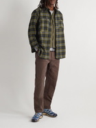 Engineered Garments - Brushed Checked Cotton-Flannel Shirt - Multi