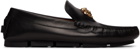 Versace Black 'La Medusa' Loafers