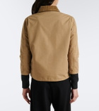 The Row Benka corduroy-trimmed cotton jacket