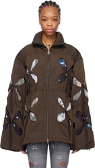 J.Kim Brown Anton Belinskiy Edition Bale Windbreaker Jacket