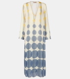 Adriana Degreas Polka-dot beach cover-up