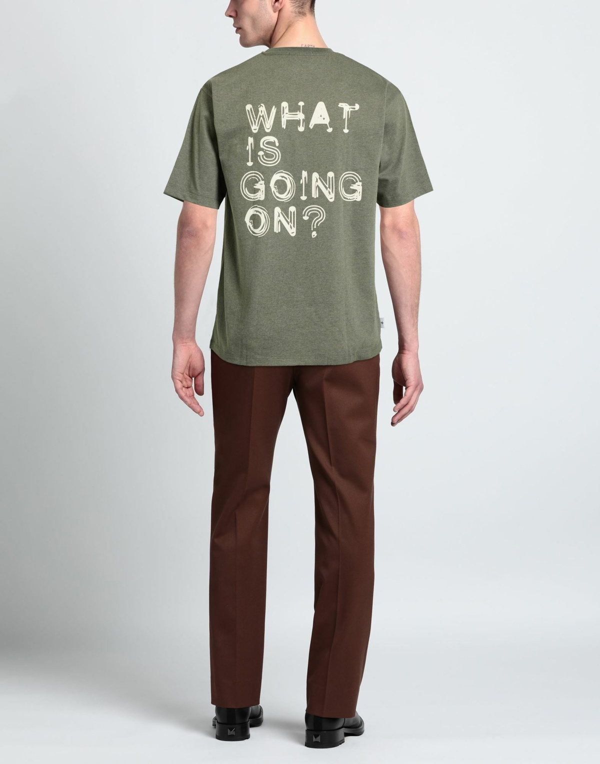 Shoe Mens T-shirt Military in Green