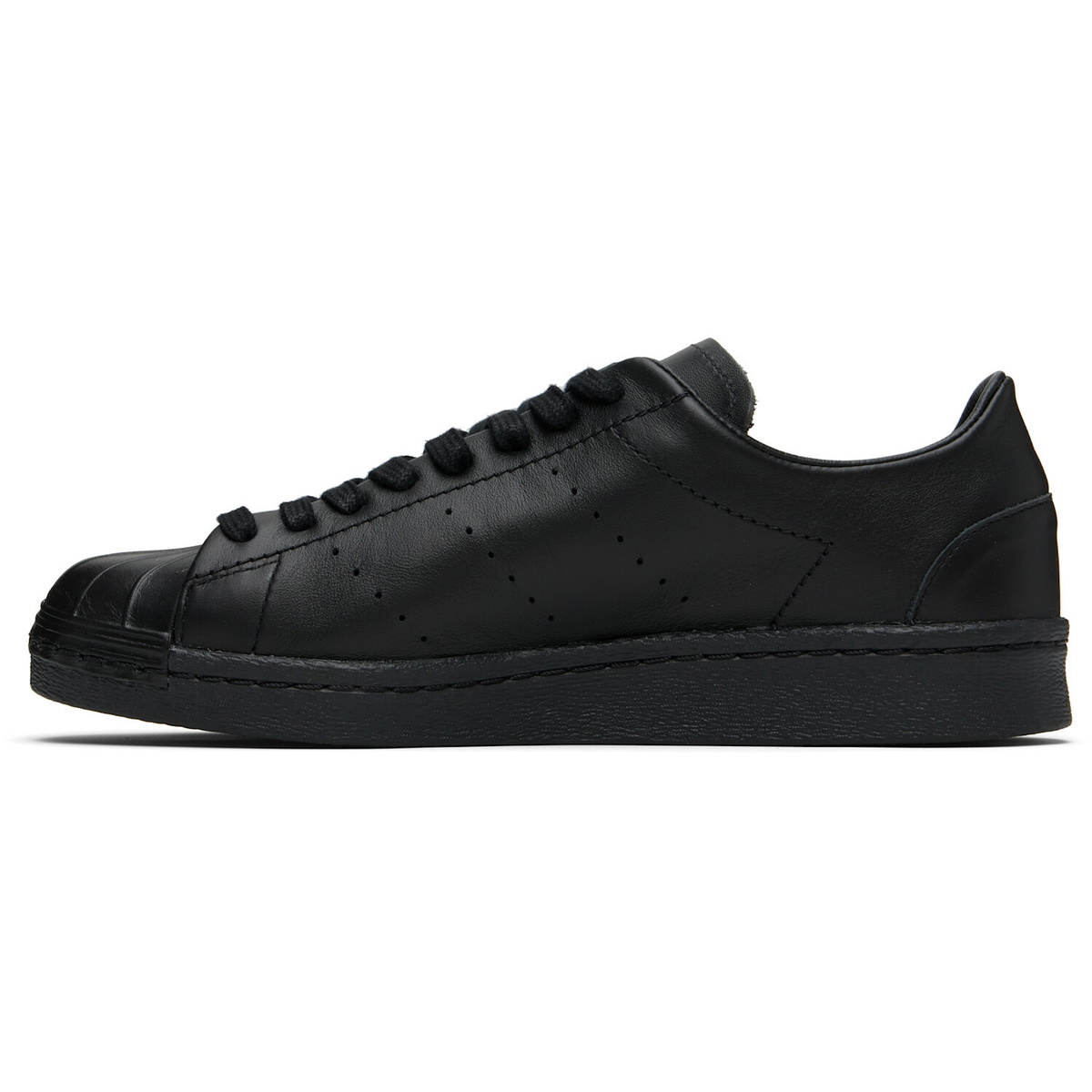 Y-3 Black Superstar Sneakers