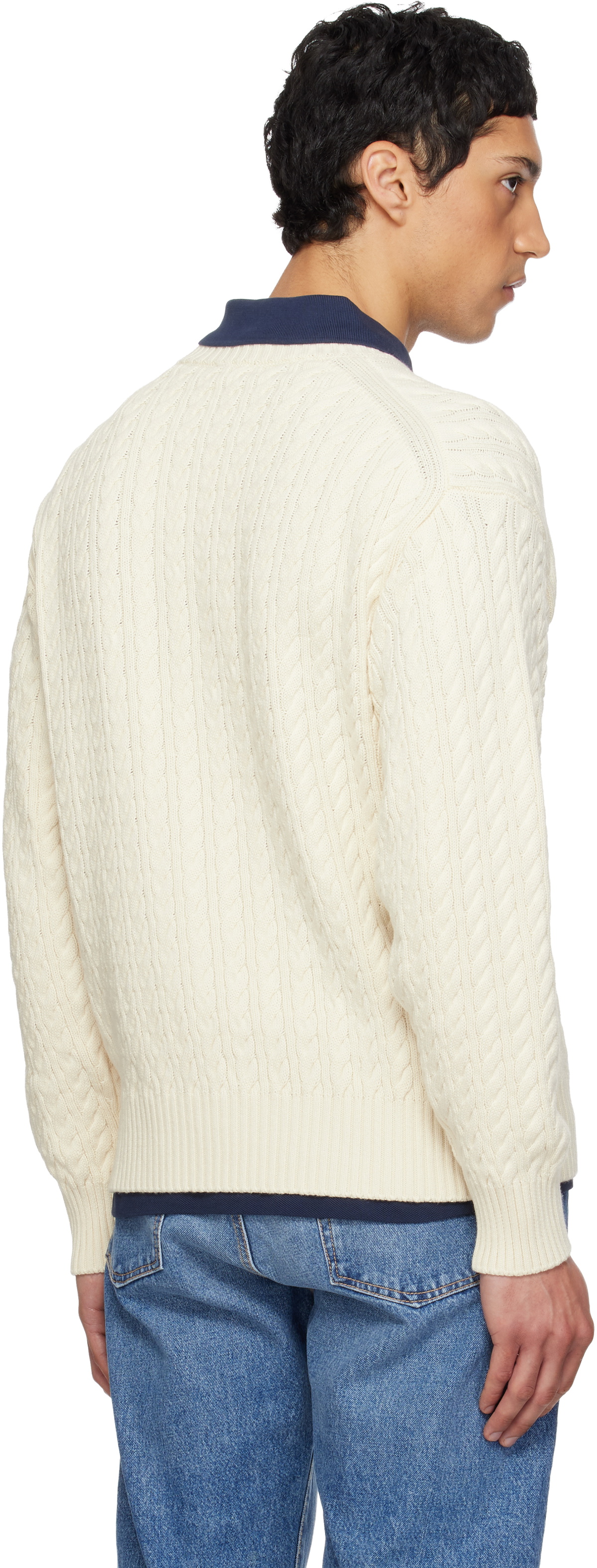 Kenzo Off-White Kenzo Paris 'Boke Flower' Knit Sweater