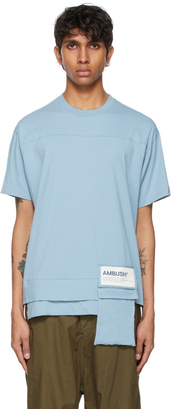 Photo: Ambush Blue Packable New Waist Pocket T-Shirt