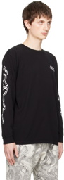 Afield Out Black Chain Long Sleeve T-Shirt